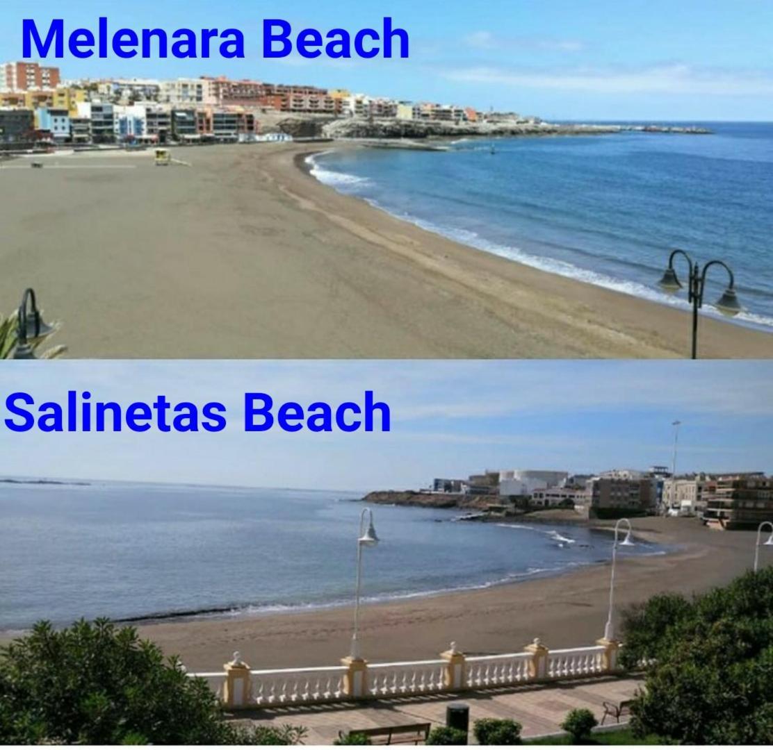 El Apartamento De Matita - Free Parking And 1' Beach Apartment Телде Екстериор снимка